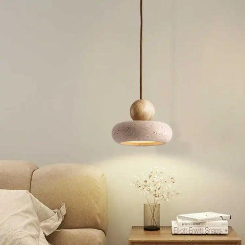suspension japonaise bois clair