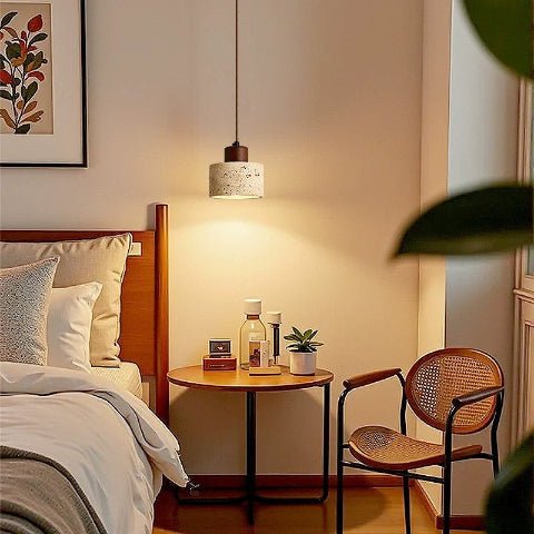 suspension japonaise petit bois fronce