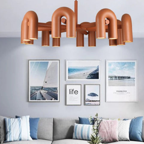 suspension luminaire design arche grand format