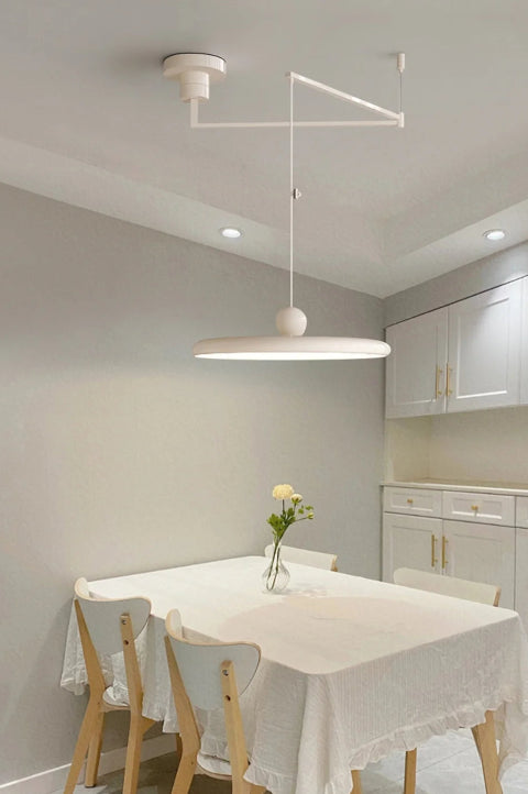 suspension lumineuse blanc intense 40cm
