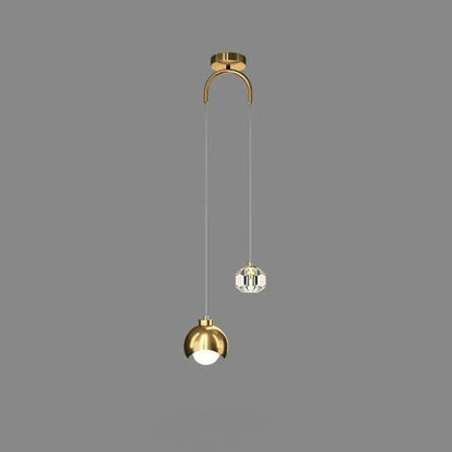 SUSPENSION VERRE | Cristal - Lumière de Léora